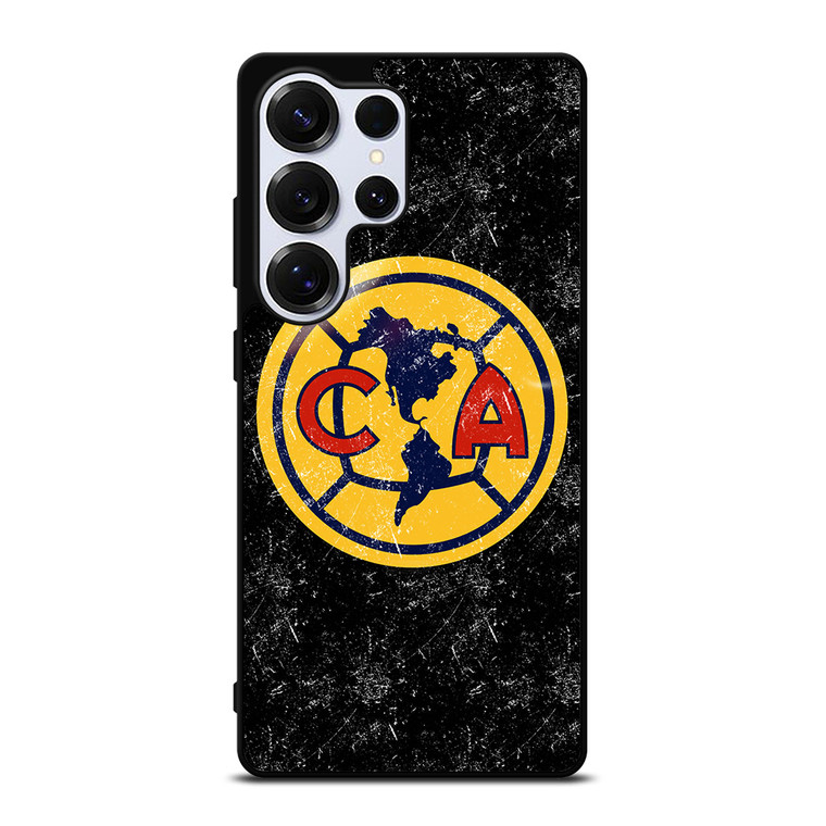 CLUB AMERICA AGUILAS FOOTBALL BLACK Samsung Galaxy S25 Ultra Case Cover