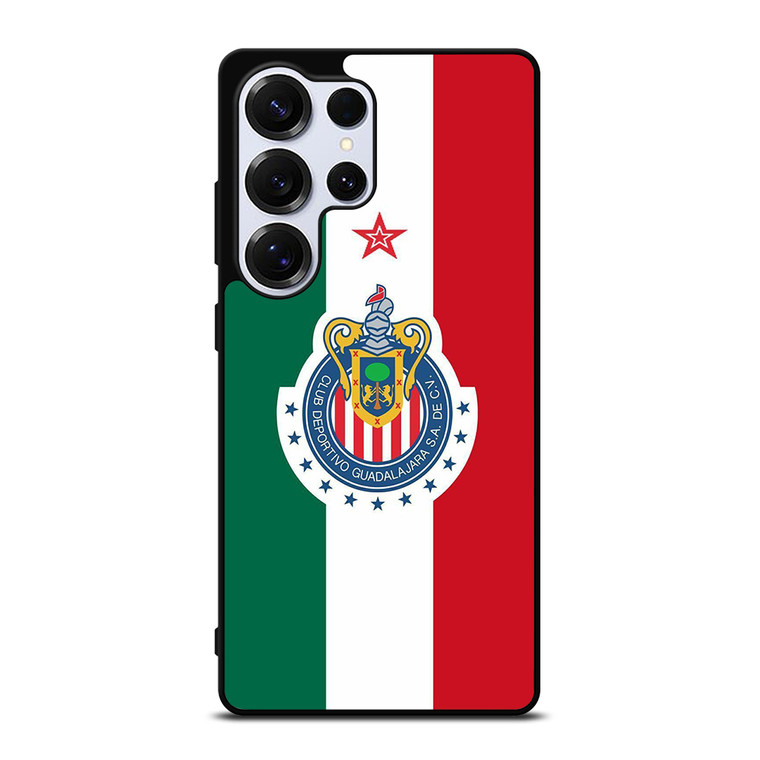 CLUB DEPORTIVO GUADALAJARA MEXICO Samsung Galaxy S25 Ultra Case Cover CLUB DEPORTIVO GUADALAJARA MEXICO Samsung Galaxy S25 Ultra Case Cover
