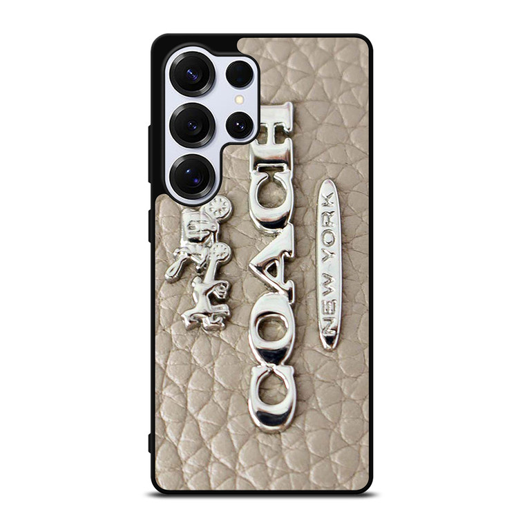 COACH LOGO GLOWING TEXTURE Samsung Galaxy S25 Ultra Case Cover COACH LOGO GLOWING TEXTURE Samsung Galaxy S25 Ultra Case Cover