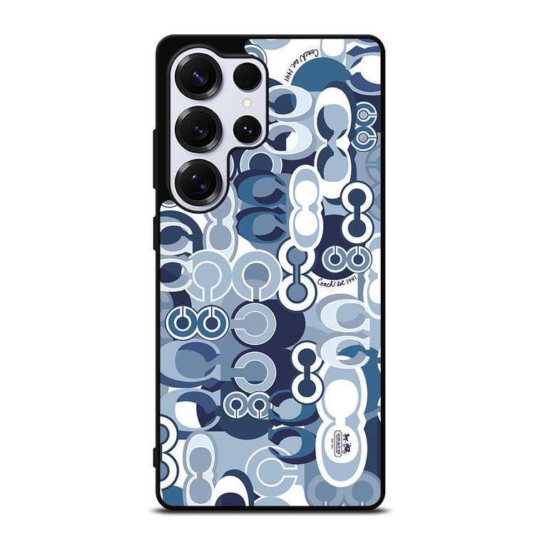 COACH NEW YORK BLUE Samsung Galaxy S25 Ultra Case Cover