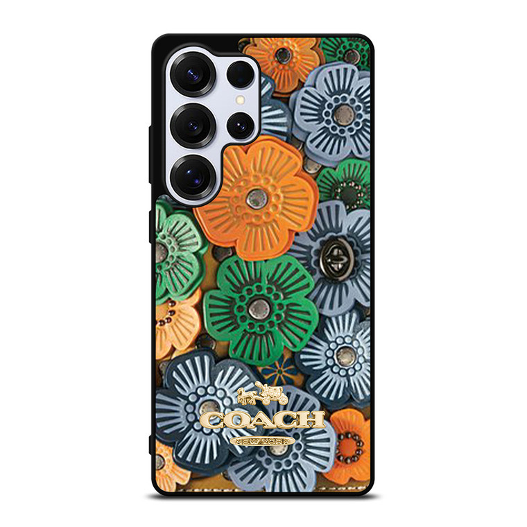 COACH NEW YORK TEA ROSE Samsung Galaxy S25 Ultra Case Cover