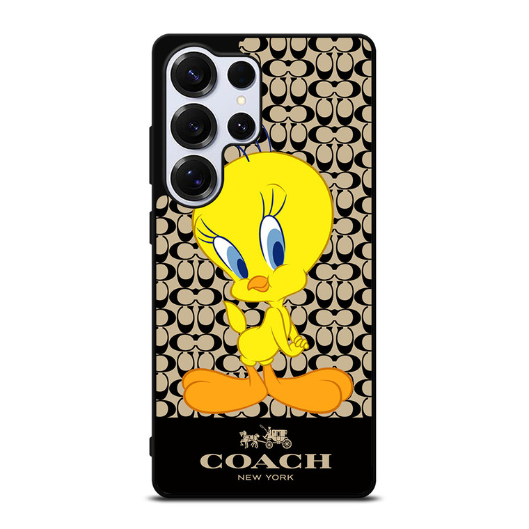 COACH NEW YORK TWEETY BIRD Samsung Galaxy S25 Ultra Case Cover