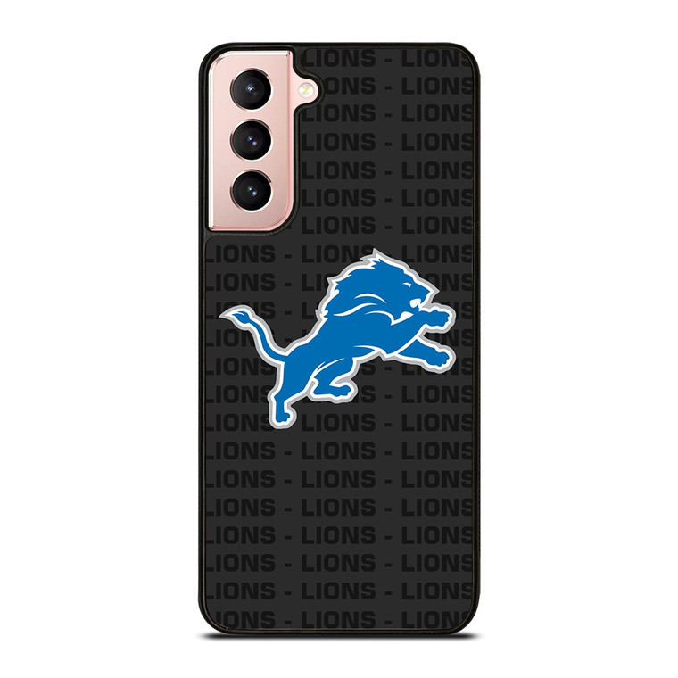 DETROIT LIONS FOOTBALL TEXT Samsung Galaxy S21 Case Cover