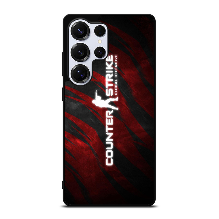 COUNTER STRIKE CSGO LOGO RED Samsung Galaxy S25 Ultra Case Cover
