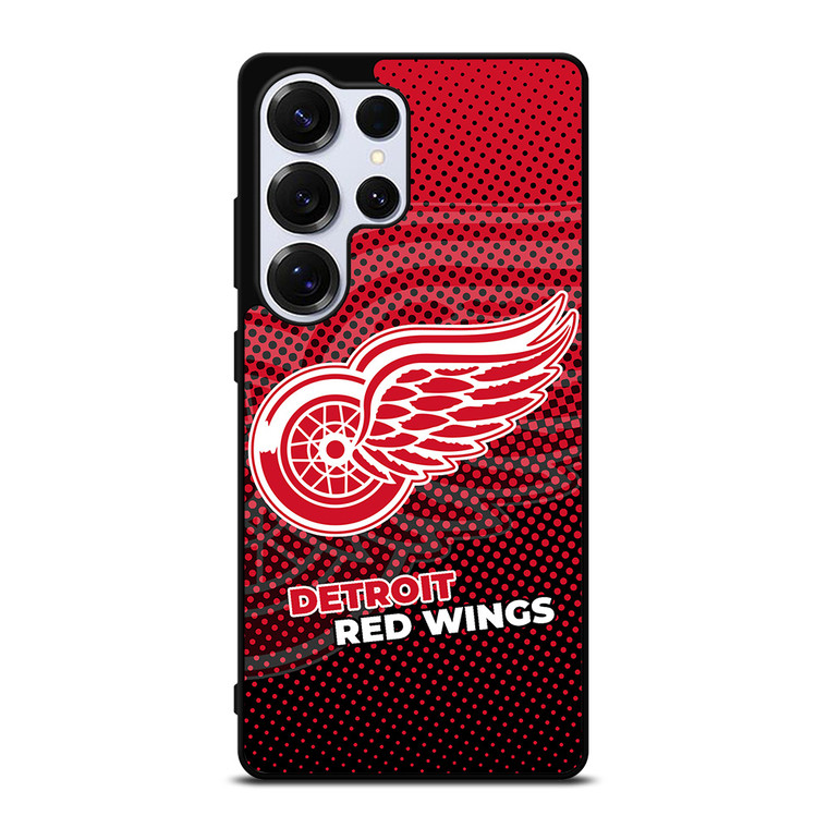 DETROIT RED WINGS HALFTONE EFFECT Samsung Galaxy S25 Ultra Case Cover