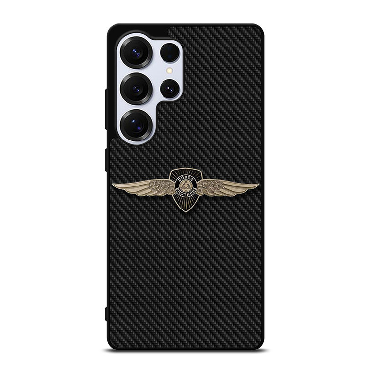 DODGE CAR BROTHERS BAGDE CARBON Samsung Galaxy S25 Ultra Case Cover