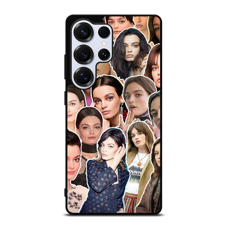 EMMA MACKEY FACE COLLAGE Samsung Galaxy S25 Ultra Case Cover