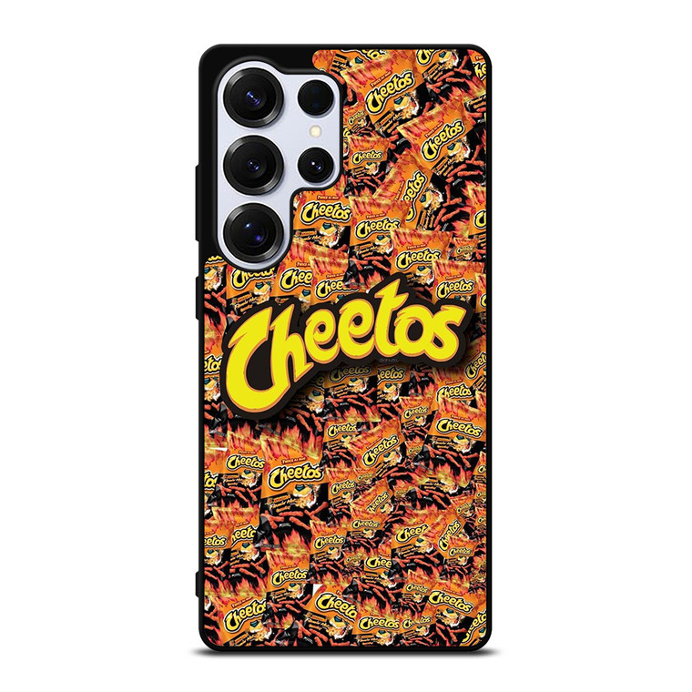 FLAMIN HOT CHEETOS COLLAGE Samsung Galaxy S25 Ultra Case Cover