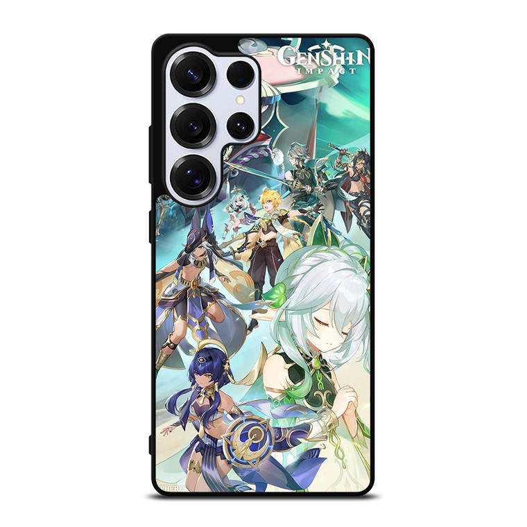 GENSHIN IMPACT MOBILE GAME CHARACTERS Samsung Galaxy S25 Ultra Case Cover