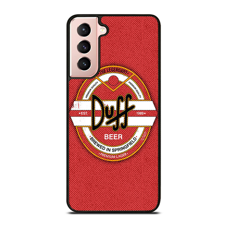 DUFF BEER THE SIMPSONS LOGO 2 Samsung Galaxy S21 Case Cover