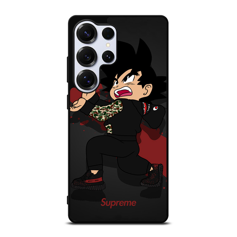 GOKU KIDS BAPE SHARK SUPREME Samsung Galaxy S25 Ultra Case Cover