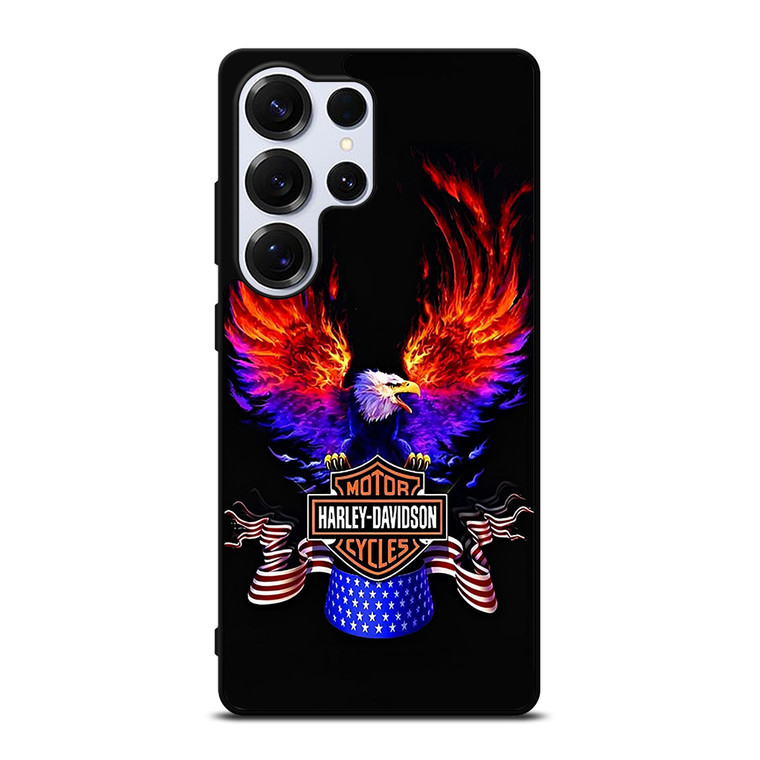 HARLEY DAVIDSON FLAME SWING Samsung Galaxy S25 Ultra Case Cover