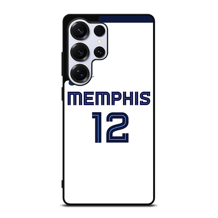 JA MORANT MEMPHIS GRIZZLIES WHITE Samsung Galaxy S25 Ultra Case Cover