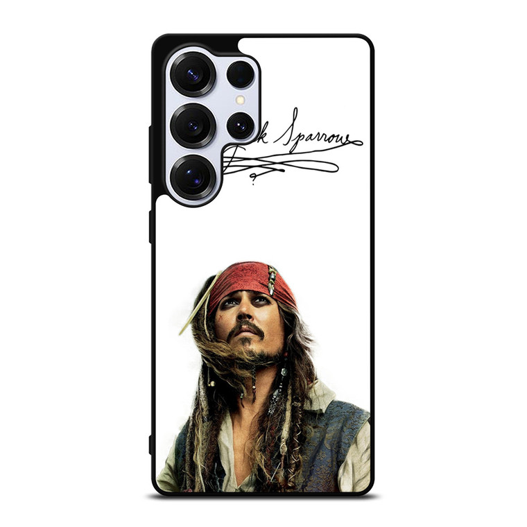 JACK SPARROW SIGNATURE PIRATES OF THE CARIBBEAN  Samsung Galaxy S25 Ultra Case Cover
