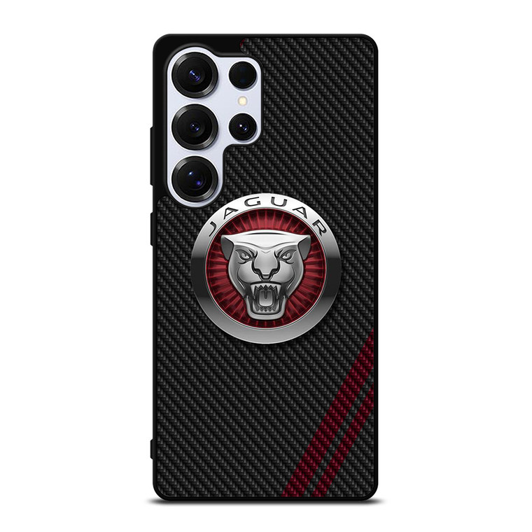 JAGUAR CARBON STRIPE LOGO Samsung Galaxy S25 Ultra Case Cover