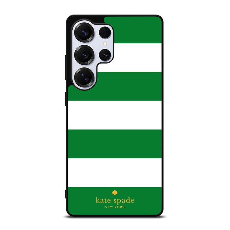 KATE SPADE GREEN STRIPE Samsung Galaxy S25 Ultra Case Cover