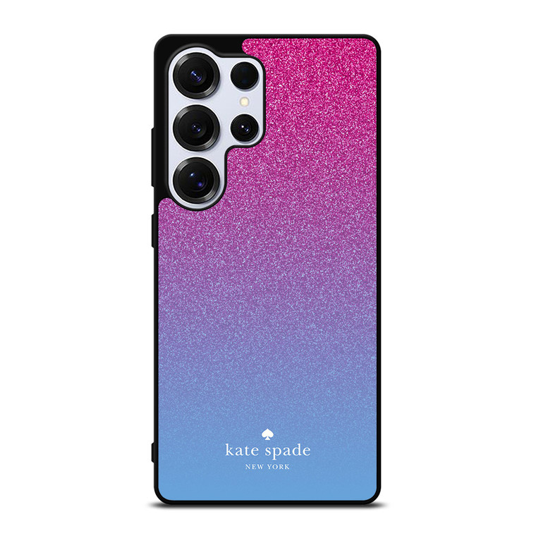 KATE SPADE NEW YORK PINK BLUE GLITTER Samsung Galaxy S25 Ultra Case Cover