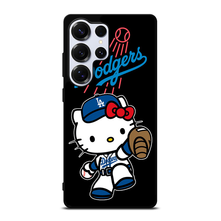 LA DODGERS HELLO KITTY BASEBALL Samsung Galaxy S25 Ultra Case Cover