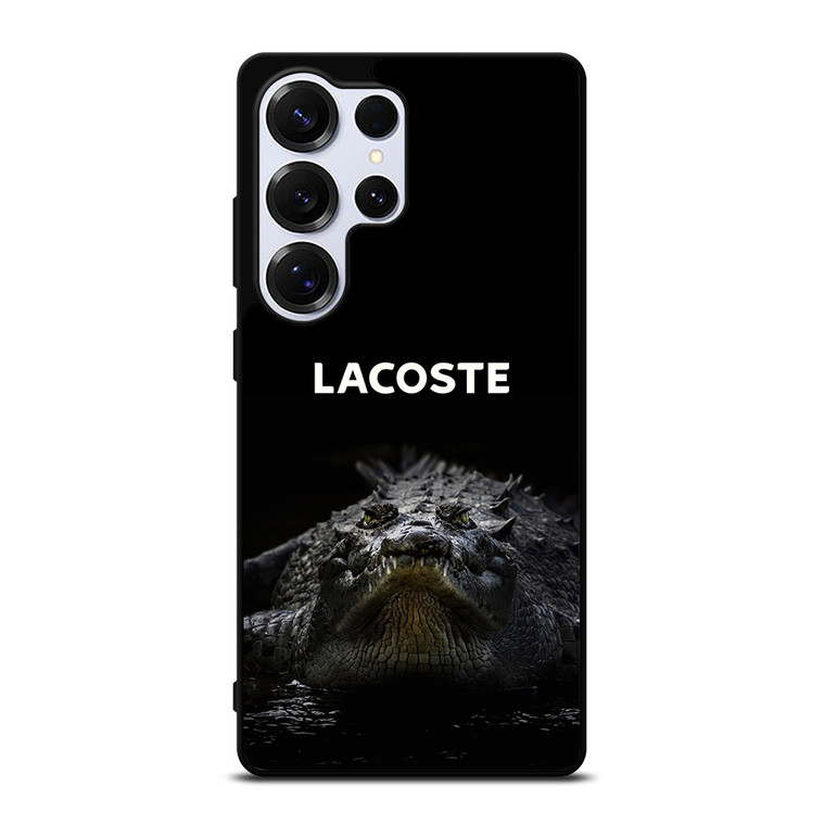 LACOSTE CROCODILE BLACK Samsung Galaxy S25 Ultra Case Cover
