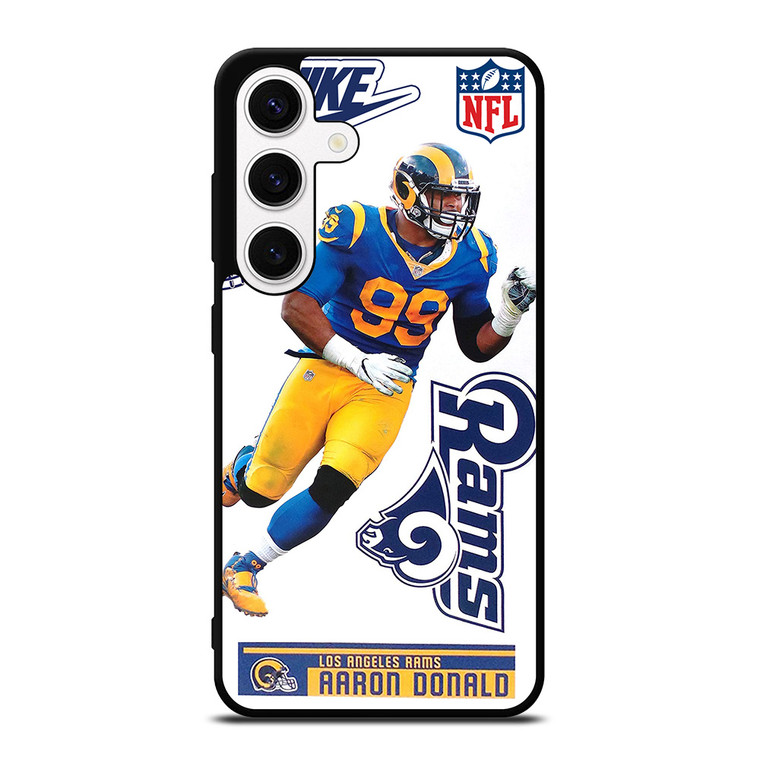 AARON DONALD LOS ANGELES RAMS NFL Samsung Galaxy S24 Case Cover AARON DONALD LOS ANGELES RAMS NFL Samsung Galaxy S24 Case Cover