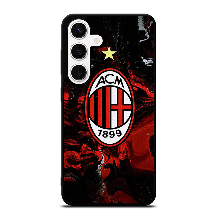 AC MILAN MARBLE LOGO Samsung Galaxy S24 Case Cover