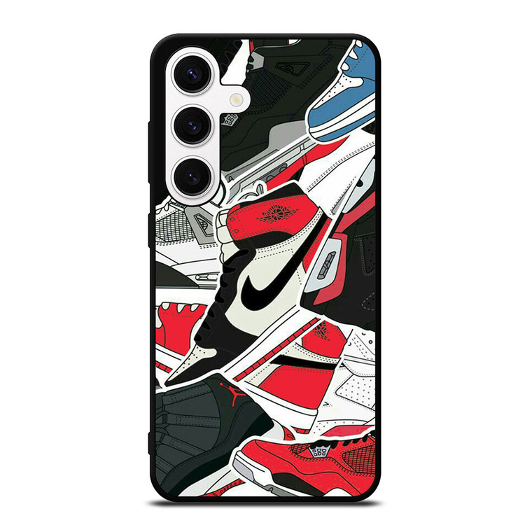 AIR JORDAN NIKE COLLAGE 2 Samsung Galaxy S24 Case Cover