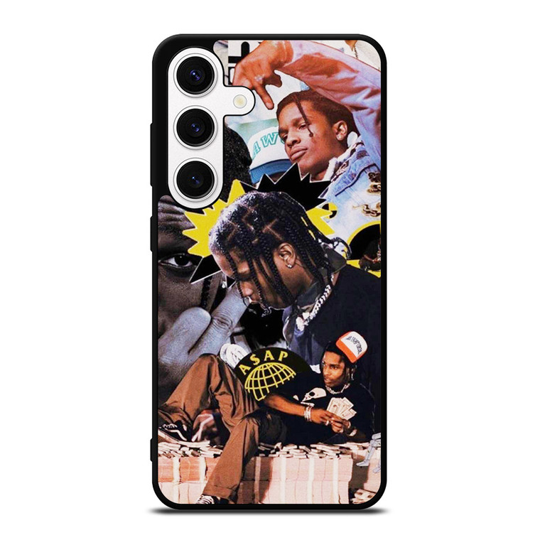 ASAP ROCKY RAPPER COLLAGE Samsung Galaxy S24 Case Cover