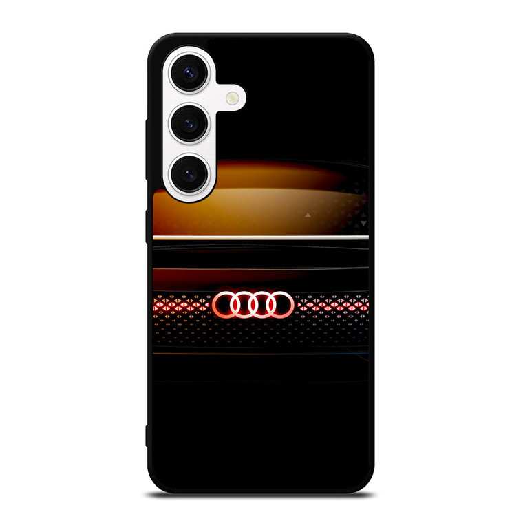 AUDI METAL GLOW LOGO Samsung Galaxy S24 Case Cover AUDI METAL GLOW LOGO Samsung Galaxy S24 Case Cover