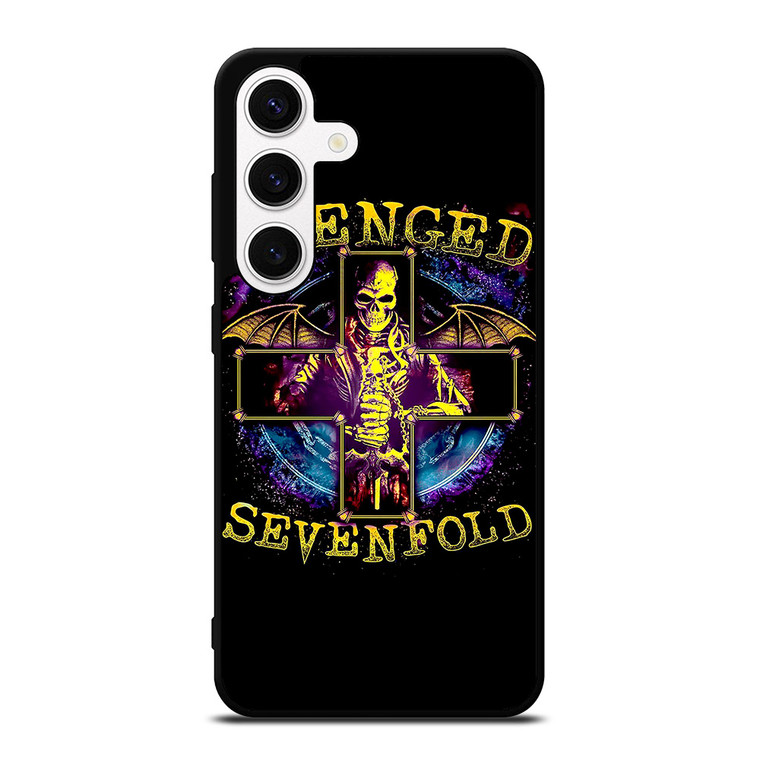 AVENGED SEVENFOLD A7X BAND LOGO Samsung Galaxy S24 Case Cover