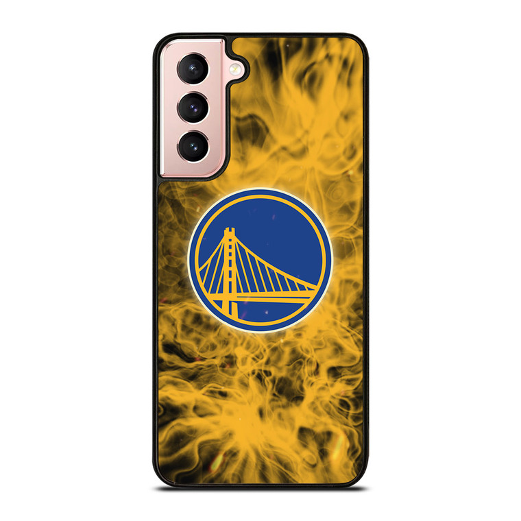 GOLDEN STATE WARRIORS BASKETBALL NBA FIRE Samsung Galaxy S21 Case Cover