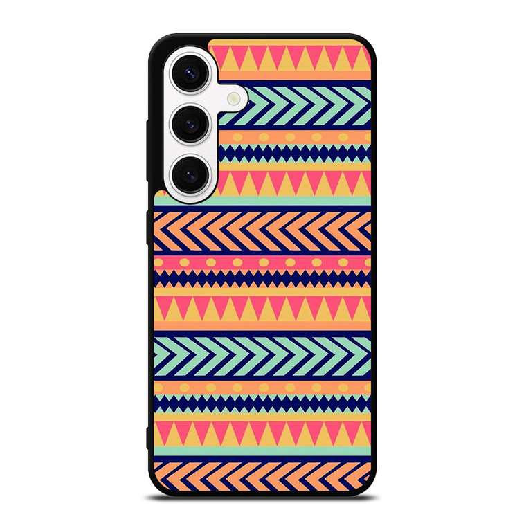 AZTEC TRIBAL PATTERN Samsung Galaxy S24 Case Cover AZTEC TRIBAL PATTERN Samsung Galaxy S24 Case Cover