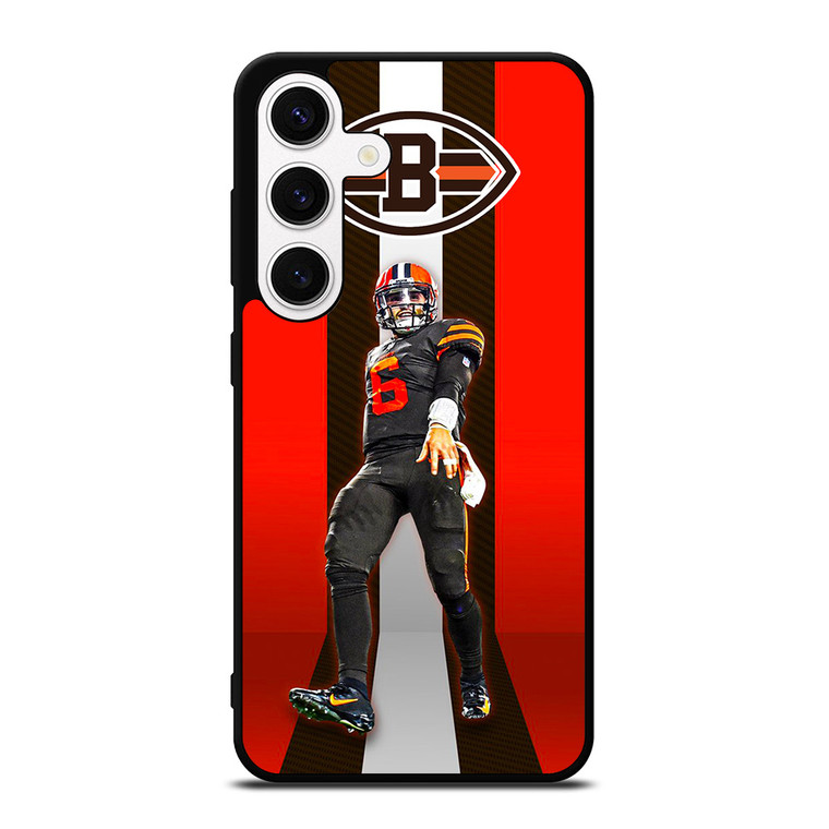 BAKER MAYFIELD CLEVELAND BROWNS NFL 3 Samsung Galaxy S24 Case Cover