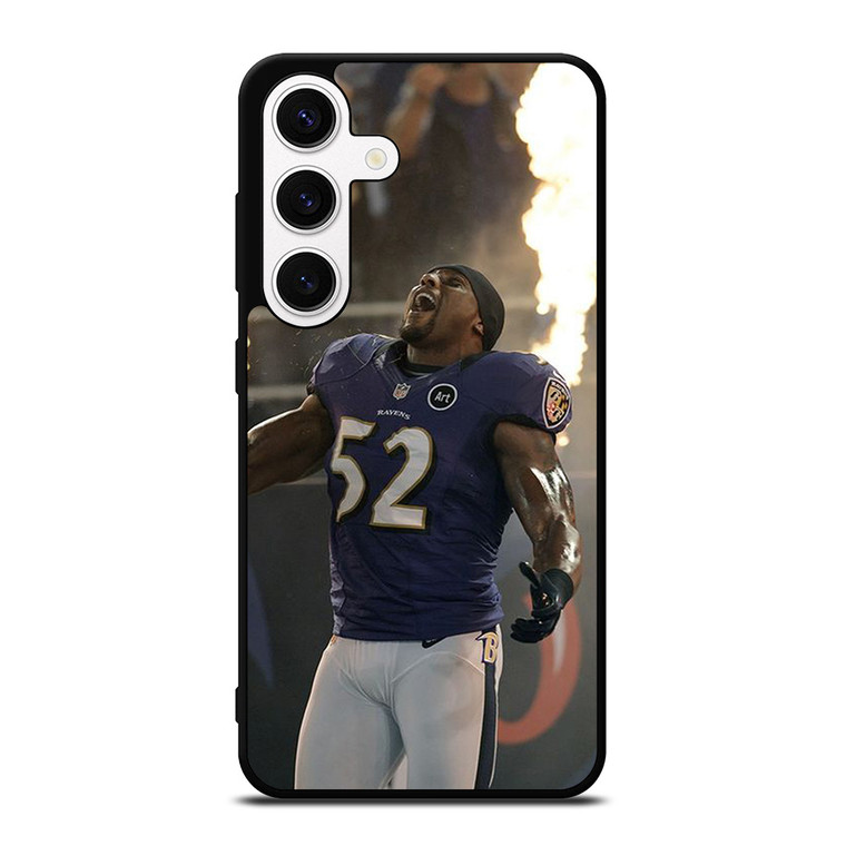 BALTIMORE RAVENS RAY LEWIS NFL Samsung Galaxy S24 Case Cover BALTIMORE RAVENS RAY LEWIS NFL Samsung Galaxy S24 Case Cover