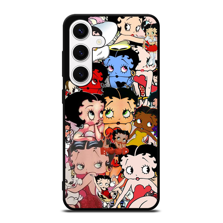 BETTY BOOP COLLAGE FACE Samsung Galaxy S24 Case Cover