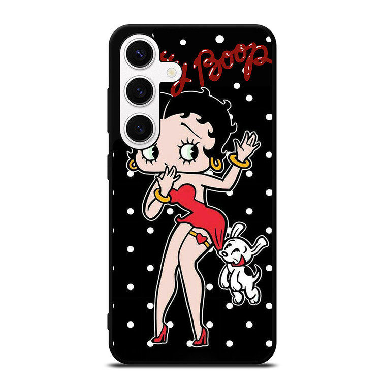 BETTY BOOP POLKA DOT CARTOON  Samsung Galaxy S24 Case Cover
