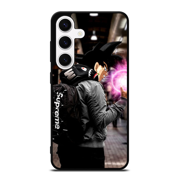 BLACK GOKU SUPREME Samsung Galaxy S24 Case Cover