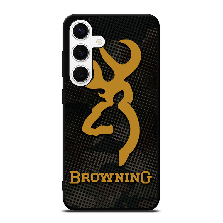 BROWNING ARMS CAMO CARBON Samsung Galaxy S24 Case Cover BROWNING ARMS CAMO CARBON Samsung Galaxy S24 Case Cover