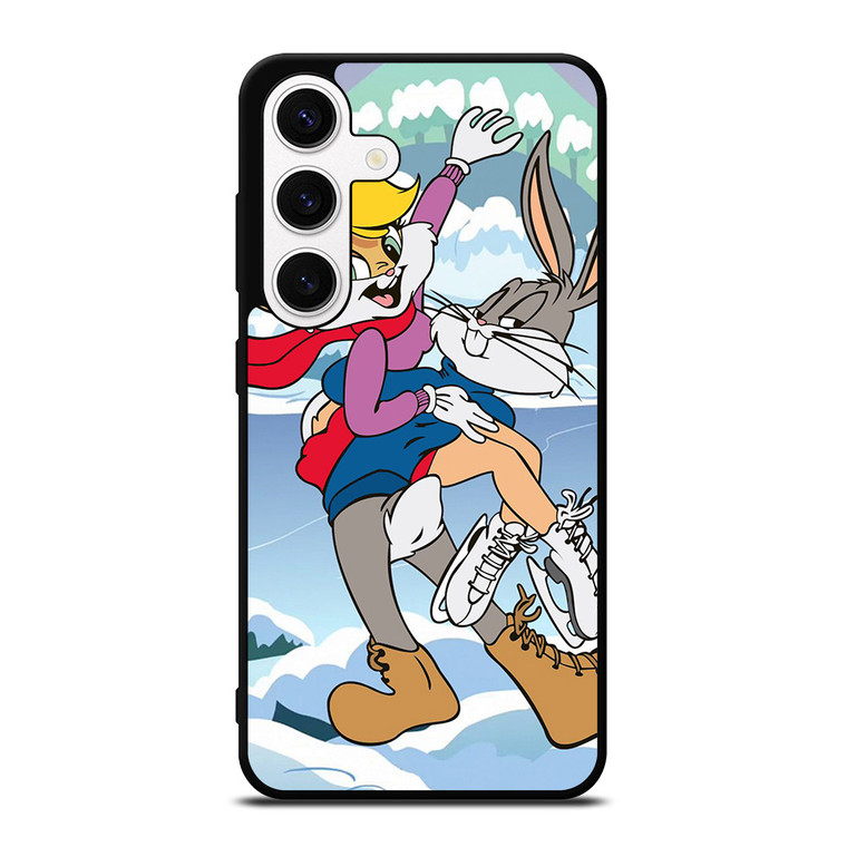 BUGS BUNNY AND LOLA CARTOON Samsung Galaxy S24 Case Cover BUGS BUNNY AND LOLA CARTOON Samsung Galaxy S24 Case Cover