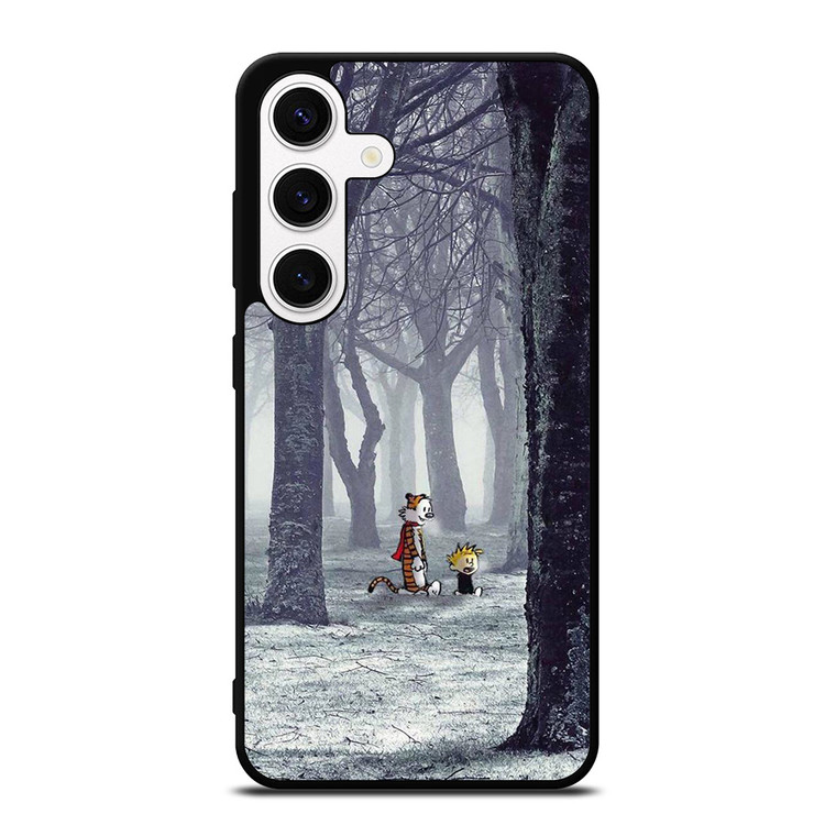 CALVIN AND HOBBES CARTOON Samsung Galaxy S24 Case Cover