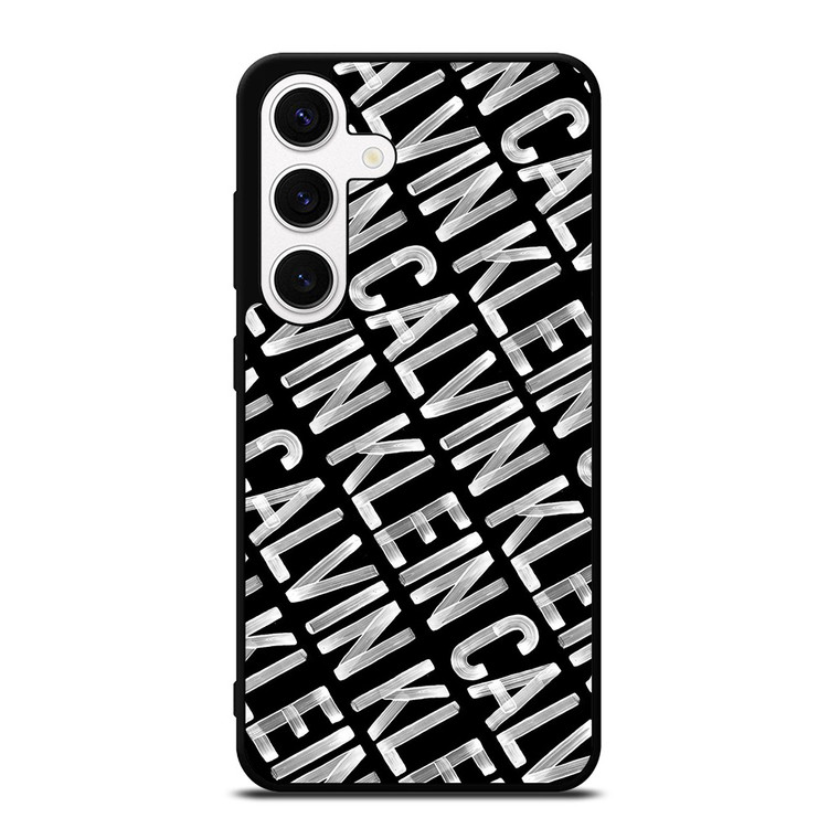 CALVIN KLEIN LOGO PATTERN Samsung Galaxy S24 Case Cover