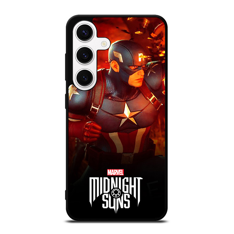 CAPTAIN AMERICA MARVEL MIDNIGHT SUNS Samsung Galaxy S24 Case Cover