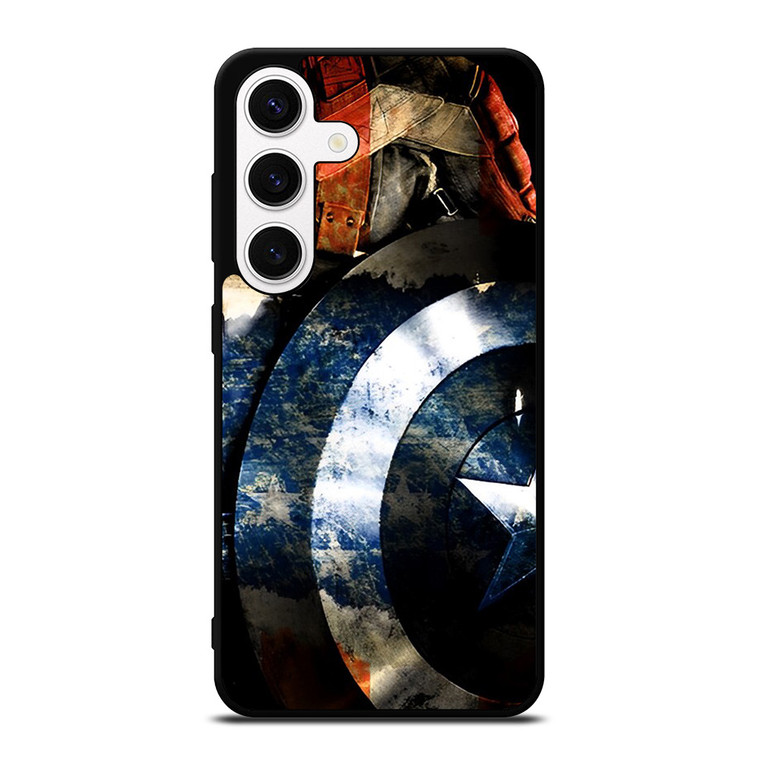 CAPTAIN AMERICA SHIELD HERO Samsung Galaxy S24 Case Cover