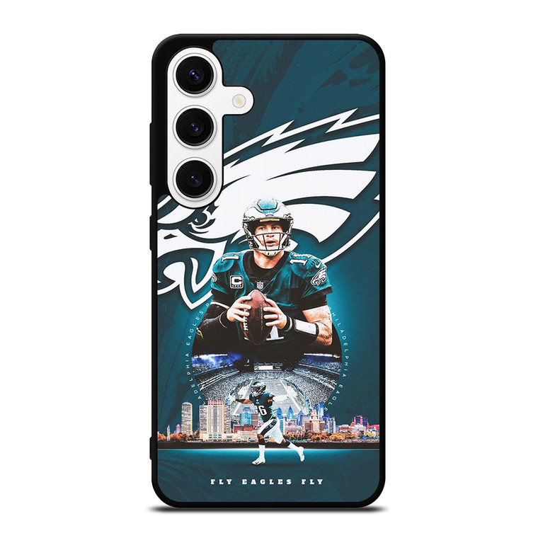 CARSON WENTZ PHILADELPHIA EAGLES NFL Samsung Galaxy S24 Case Cover