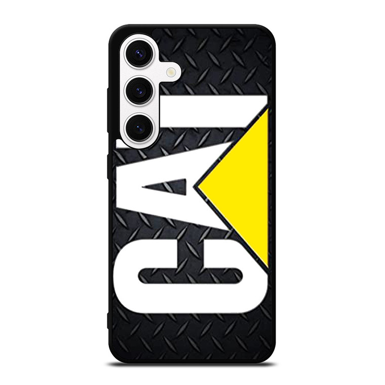 CATERPILLAR CAT METAL BLACK Samsung Galaxy S24 Case Cover