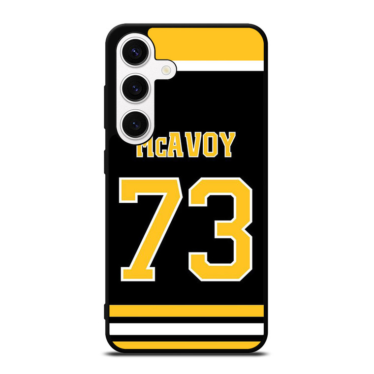 CHARLIE MCAVOY BOSTON BRUINS NHL Samsung Galaxy S24 Case Cover