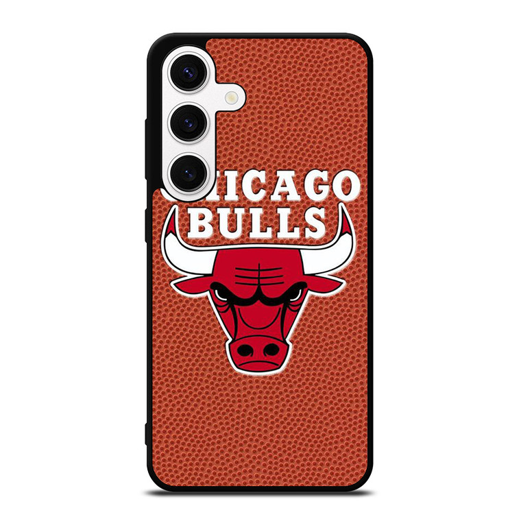 CHICAGO BULLS BASKETBALL EMBOSS Samsung Galaxy S24 Case Cover