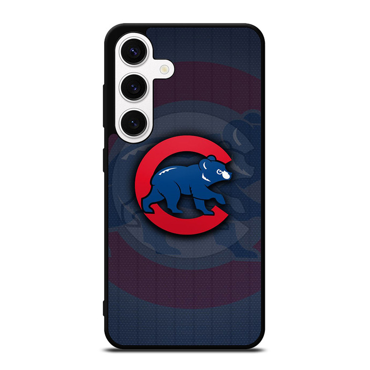 CHICAGO CUBS BEAR ICON Samsung Galaxy S24 Case Cover CHICAGO CUBS BEAR ICON Samsung Galaxy S24 Case Cover