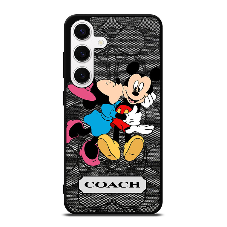 COACH MINNIE MICKEY MOUSE KISS Samsung Galaxy S24 Case Cover COACH MINNIE MICKEY MOUSE KISS Samsung Galaxy S24 Case Cover
