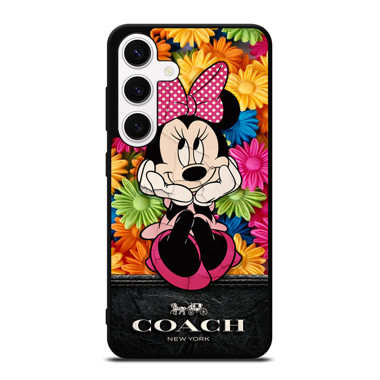 COACH MINNIE MOUSE FLOWER Samsung Galaxy S24 Case Cover COACH MINNIE MOUSE FLOWER Samsung Galaxy S24 Case Cover