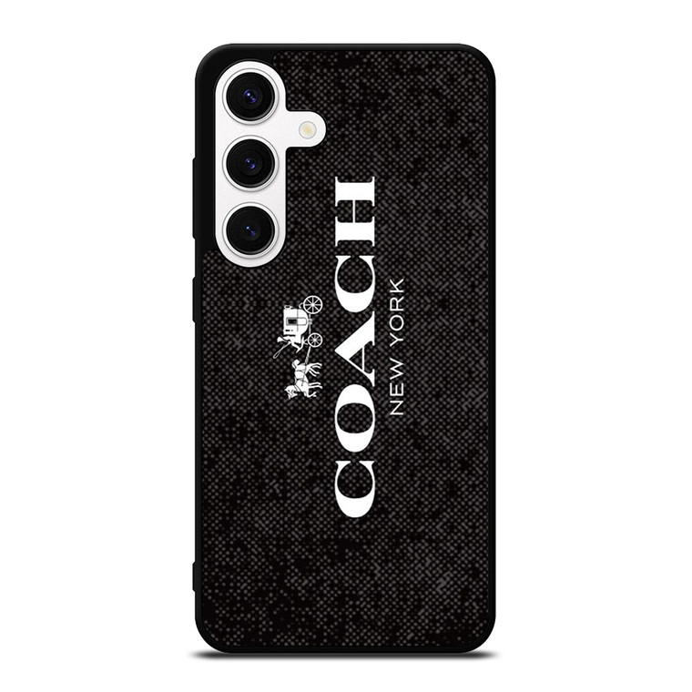 COACH NEW YORK SIGNATURE Samsung Galaxy S24 Case Cover